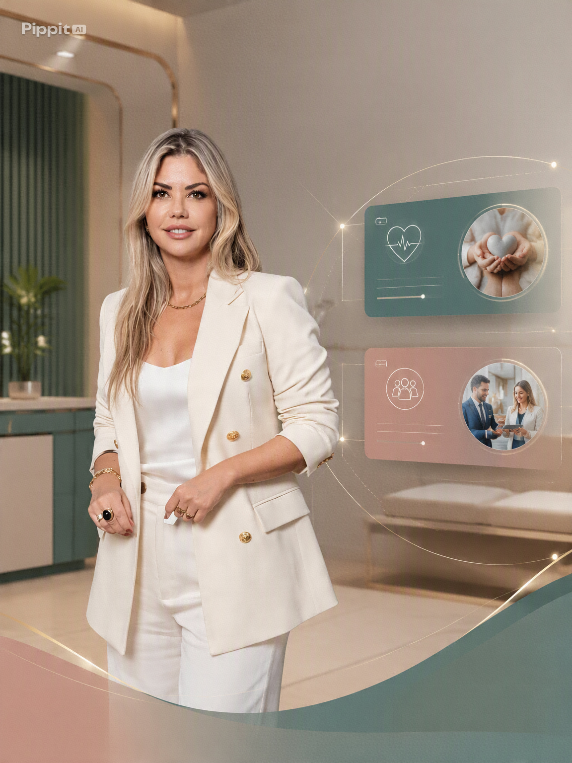 Retrato da Dra. Elisângela Gonzalez, direção técnica da Fisiotrateliz